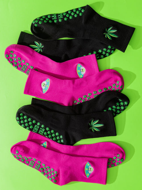 trippi grippi pilates grip sock bundle